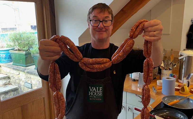Group foraging - credit Vale House Kitchen